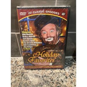 Sealed Holiday Favorites featuring Red Skeleton, Jack Benny & More DVD